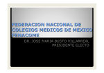 Federación Nacional de Colegios Médicos de México