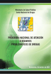 Programa Nacional de atención a usuarios problemáticos de drogas