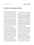 El trato del paciente adulto - Revista Española de Ortodoncia