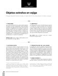 Objetos extranos en - revista mexicana de urología