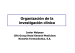 Presentacion organizacion investigacion clinica_revJM