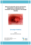 protocolo trombosis venosa en oncología pediátrica. sp