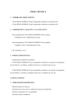 ficha técnica - Laboratorios NORMON SA