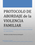 Protocolo Abordaje SSPP Violencia Familiar 2015