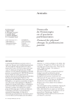 Artículo Protocolo de Fisioterapia en el paciente parkinsoniano