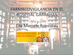 FARMACOVIGILANCIA EN EL HOSPITAL GARRAHAN