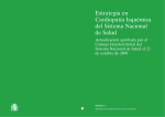 Estrategia en Cardiopatía Isquémica del Sistema Nacional de Salud