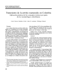 Tratamiento de la artritis reumatoide en Colombia