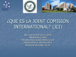 Joint Commision International - Sociedad Mexicana de Radiología e