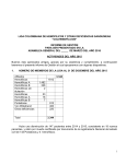 informe del director cientifico para la