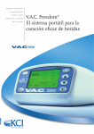 VAC Freedom® El sistema portátil para la curación