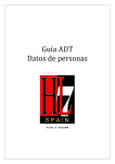 Guía ADT (datos de personas) de HL7 Spain