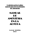 manual de anestesia en la altura