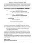 REGISTRO DE PACIENTES DE DIVULGACIÓN- HIPAA