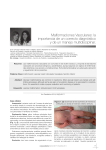 Malformaciones Vasculares - Sociedad de Pediatría de Andalucía
