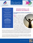 Boletín Especial Atención Integral a los pacientes con Hemofilia