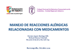 MANEJO DE ALERGIA A MEDICAMENTOS
