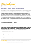 Cuenta de Plaqueta Baja (Trombocitopenia)