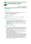 consulta de pediatria - Area de Salud de Merida