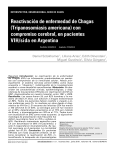 Reactivación de enfermedad de Chagas (Tripanosomiasis