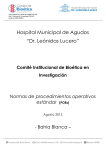 POEs Septiembre 2015 - Hospital Municipal de Agudos