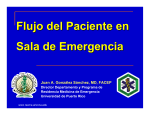 Flujo del Paciente en Sala de Emergencia