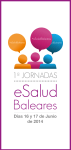 Agenda Primeras Jornadas eSalud Baleares