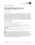 Series de Especialidad Clínica Parto Vaginal Después de Cesárea