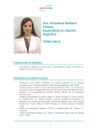 Dra. Almudena Barbero Villares Especialista en Aparato Digestivo