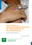guía para la administración segura de medicamentos vía parenteral