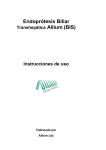 Endoprótesis Biliar Transhepática Allium (BIS)