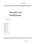 Normativa de Ambulancias - SVMED Sociedad Venezolana de
