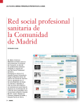 Red social profesional sanitaria de la Comunidad de Madrid