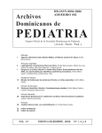 Archivos Dominicano de Pediatría - Hospital Infantil Dr. Robert Reid