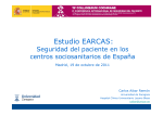 Estudio EARCAS: Seguridad del paciente en los centros