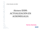Acromegalia - IDIM - Instituto de Diagnóstico e Investigaciones