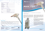 Alex 755 - Alma Lasers Médica