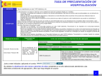 TASA DE FRECUENTACIÓN DE HOSPITALIZACIÓN