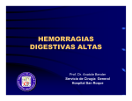 HEMORRAGIAS DIGESTIVAS ALTAS