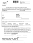 AUTHORIZATION TO DISCLOSE/OBTAIN HEALTH INFORMATION