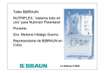 Bolsas premezcladas NUTRIFLEX™ para Nutrición Parenteral