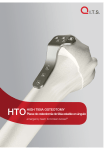 HTOHIGH TIBIA OSTEOTOMY Placa de osteotomía de