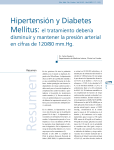 Hipertensión y Diabetes