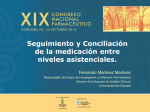 Seguimiento y Conciliación de la medicación entre niveles