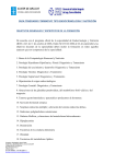 guía itinerario formativo endocrinología y nutrición