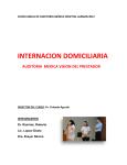 internacion domiciliaria - Auditoria Medica Hoy, curso de Auditoria