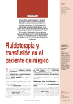 Fluidoterapia y trasfusión