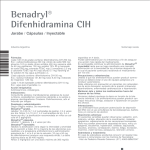 Benadryl® Difenhidramina ClH