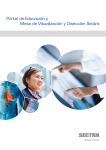 Portal de Educación y Mesa de Visualización y Disección Sectra