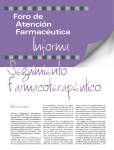 Seguimiento Farmacoterapéutico - Fundación Pharmaceutical Care